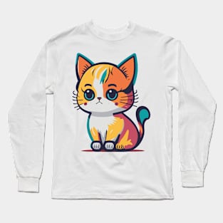 Cute Kitty Long Sleeve T-Shirt